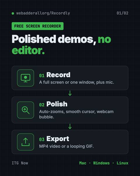 First infographic from the Recordly guide